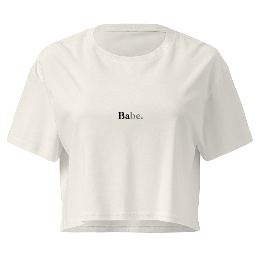"Babe" Women's Crop Top