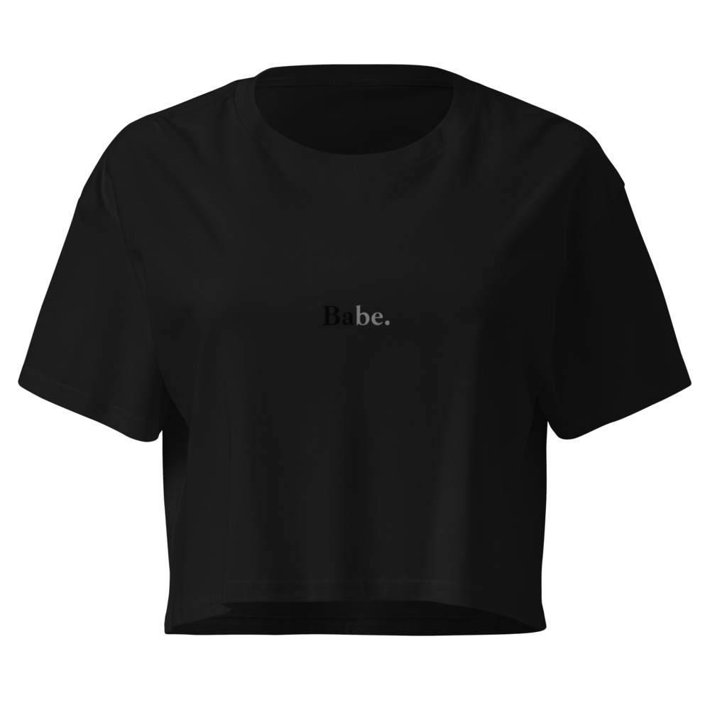 "Babe" Women's Crop Top