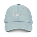 "Babe" Denim Hat