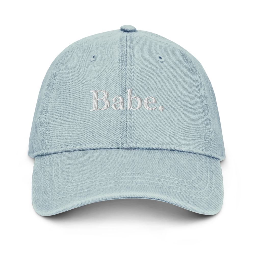 "Babe" Denim Hat